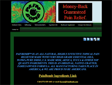 Tablet Screenshot of painbomb.com